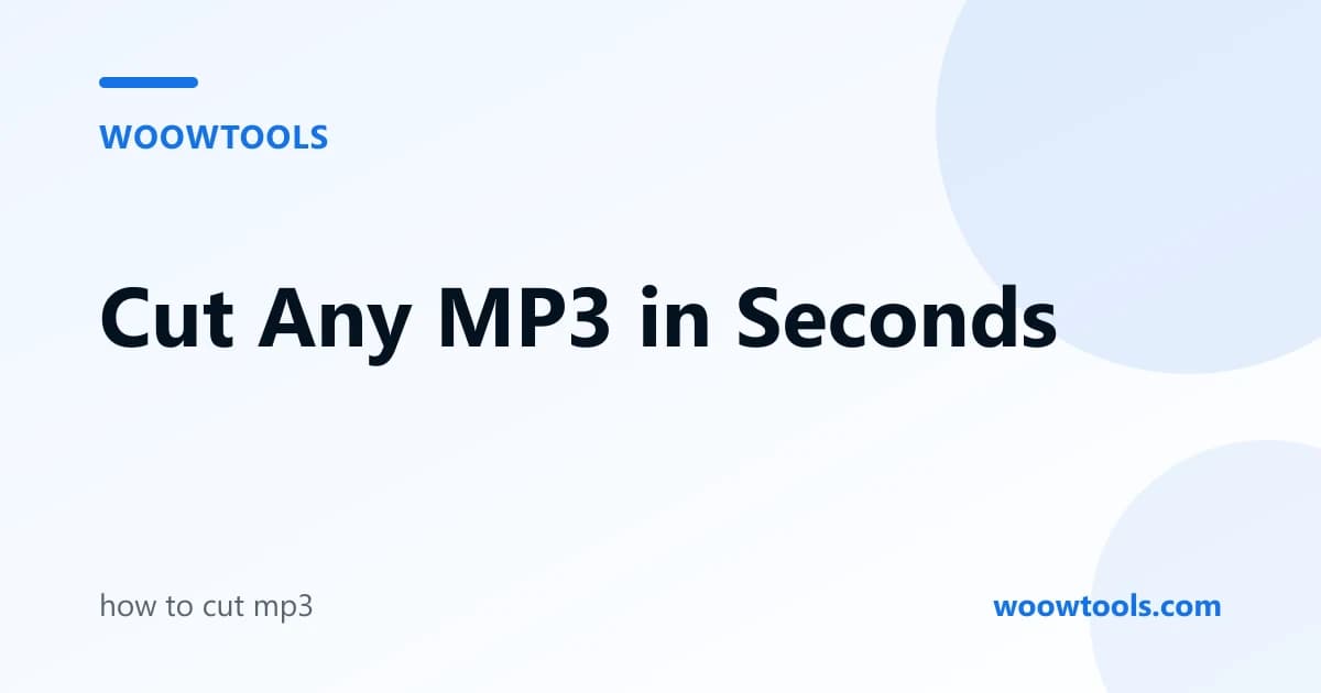 How to Cut an MP3 Online for Free (Exact Times, Fades, No Upload)