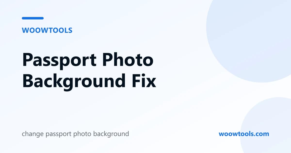 How to Change a Passport Photo Background to White (Free)