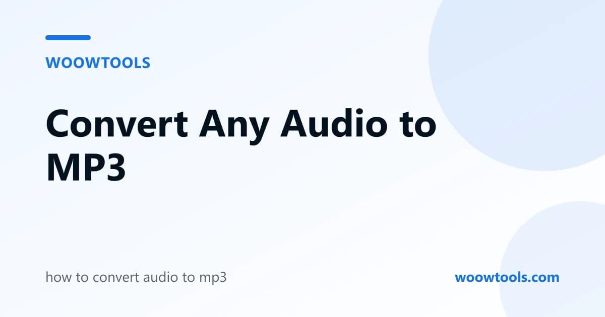 How to Convert Audio to MP3 (Voice Memos, WAV, M4A and More)