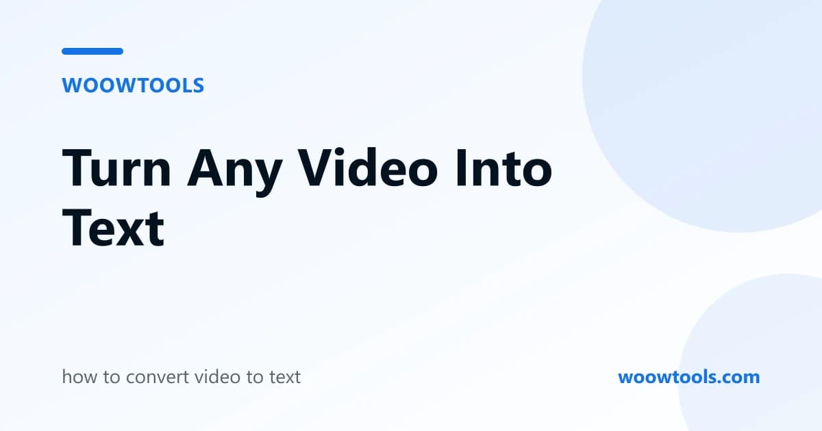 How to Convert Video to Text: Free Transcript From MP4, Zoom, YouTube