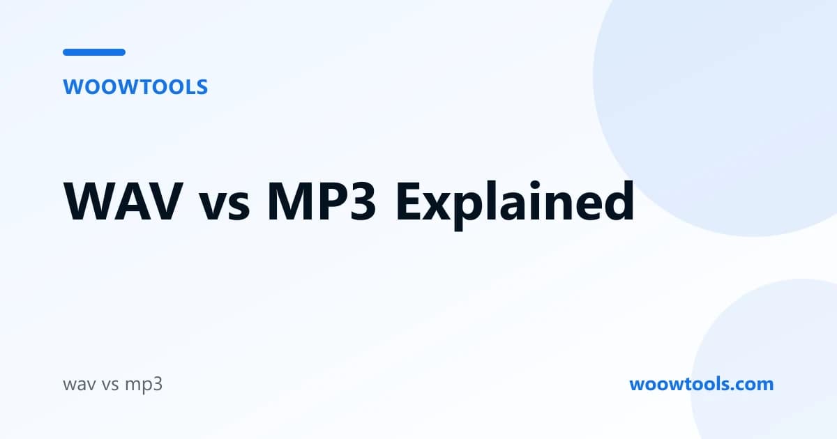 WAV vs MP3: Which to Use, and How to Convert WAV to MP3
